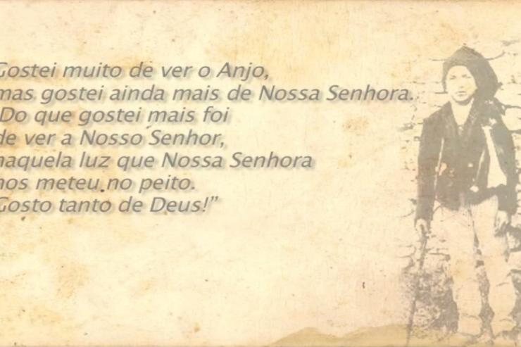 Deus nas palavras do Papa e do vidente Francisco