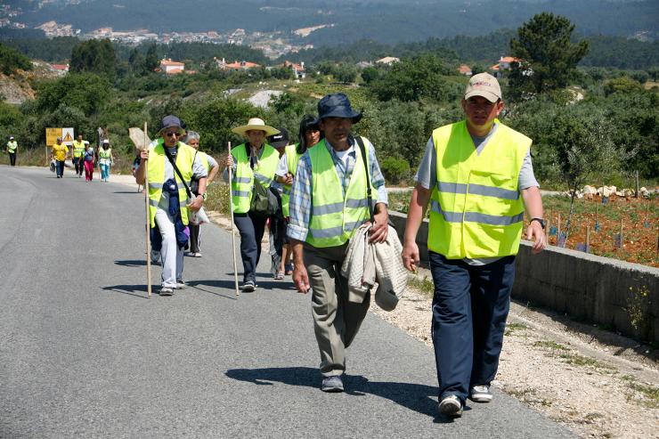 Cerca de 45.000 peregrinos a pé esperados em Fátima